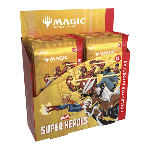 Magic the Gathering: Marvel Super Heroes: Collector Booster Display