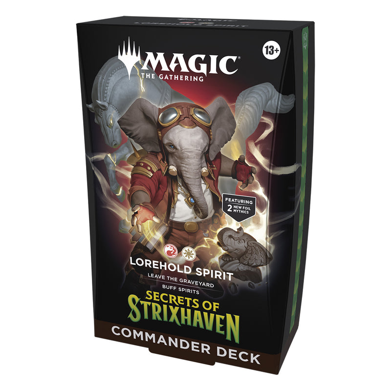 Magic the Gathering: Secrets of Strixhaven: Commander Deck: Lorehold Spirit Magic the Gathering: Secrets of Strixhaven: Commander Deck: Lorehold Spirit