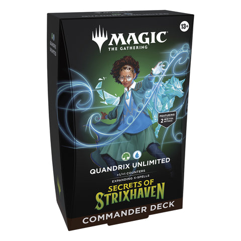 Magic the Gathering: Secrets of Strixhaven: Commander Deck: Quandrix Unlimited