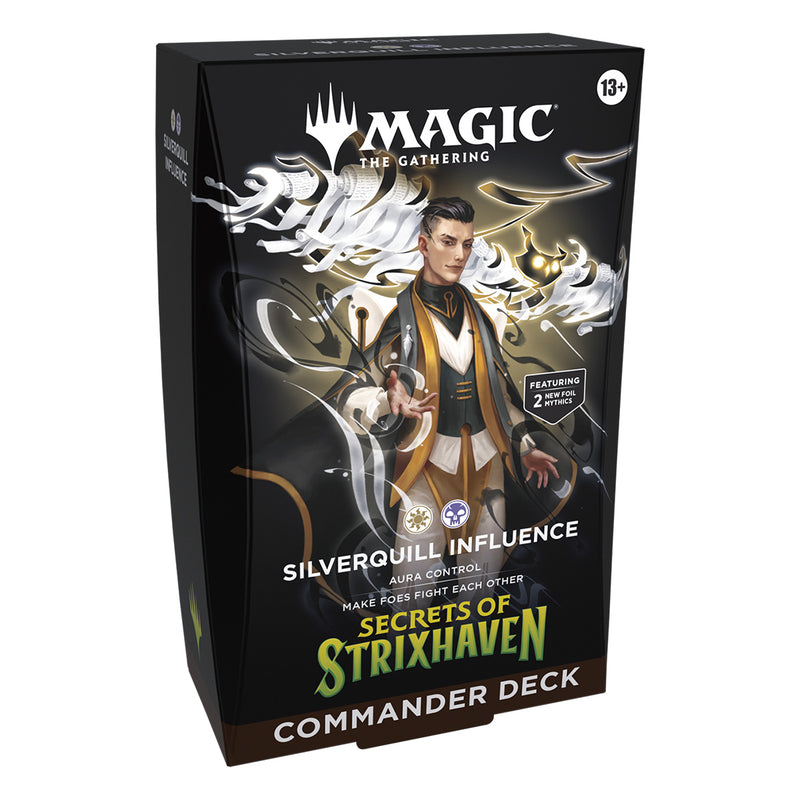 Magic the Gathering: Secrets of Strixhaven: Commander Deck: Silverquill Influence