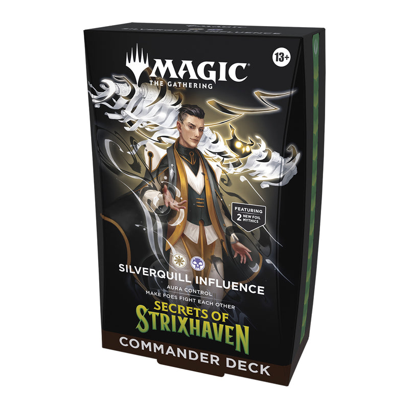Magic the Gathering: Secrets of Strixhaven: Commander Deck: Silverquill Influence