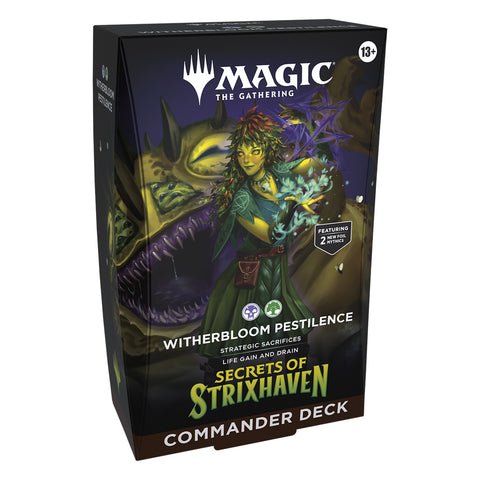 Magic the Gathering: Secrets of Strixhaven: Commander Deck: Witherbloom Pestilence