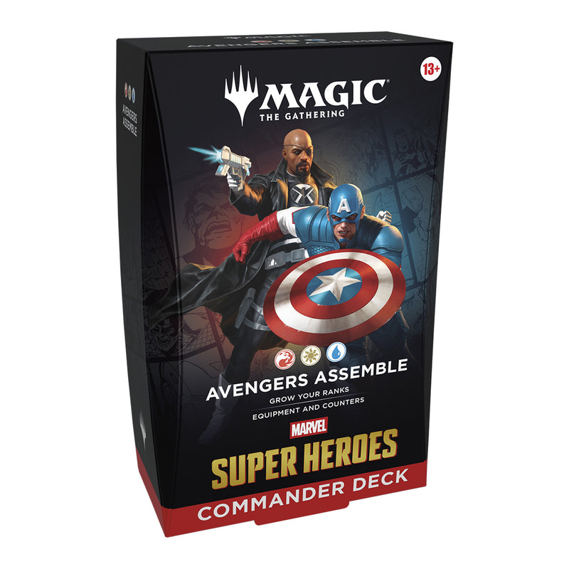 Magic the Gathering: Marvel Super Heroes: Commander Decks (Case of Four)