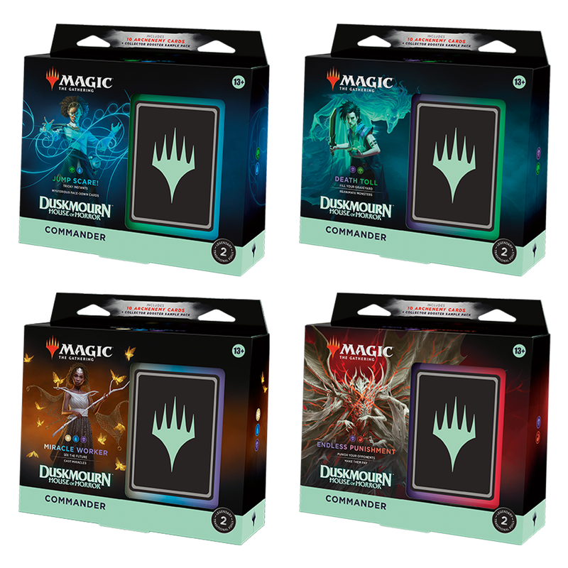 Magic The Gathering: Duskmourn: House of Horror: Commander Decks