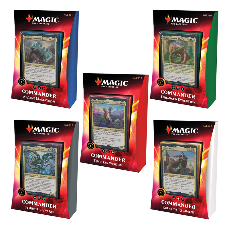 Magic the Gathering: Commander 2020 Ikoria Decks