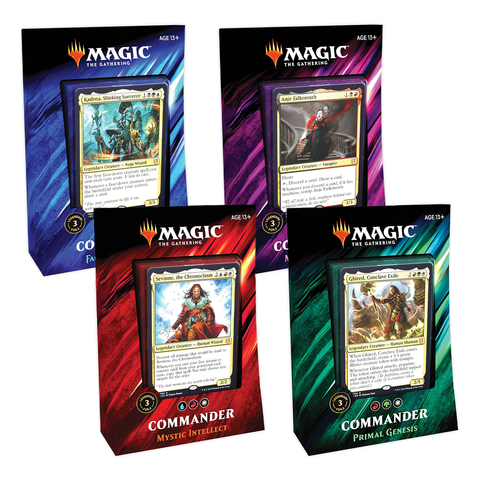Magic Commander Group Commander Decks