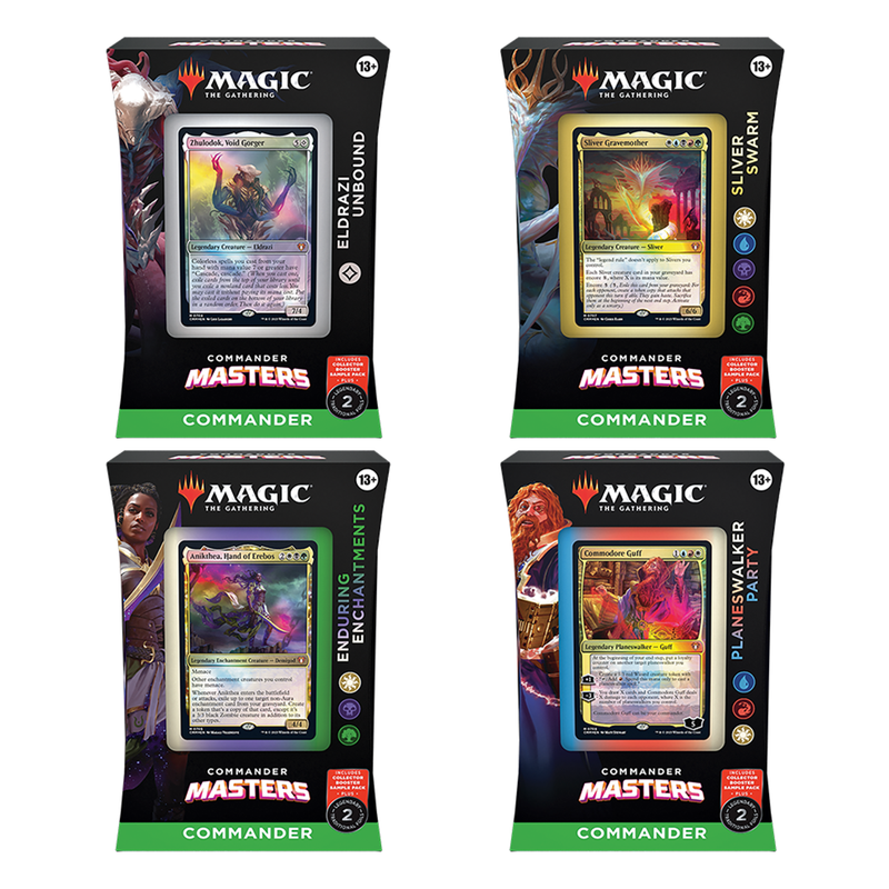 Magic The Gathering: Commander Masters: Commander Decks