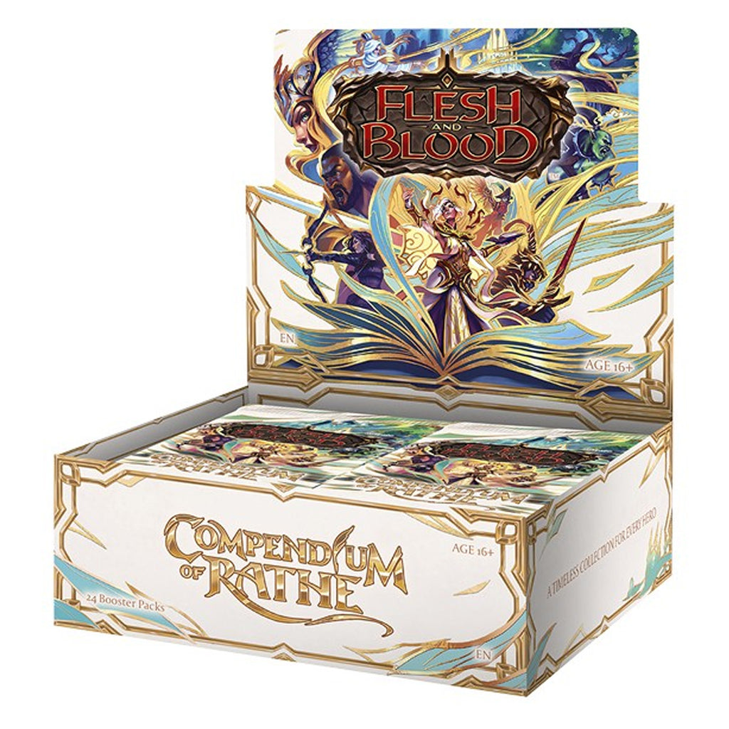 Flesh and Blood TCG: Compendium of Rathe: Booster Display Flesh and Blood TCG: Compendium of Rathe: Booster Display