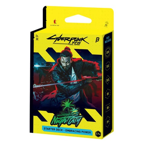 Cyberpunk TCG: Beta Starter Deck: Embracing Power