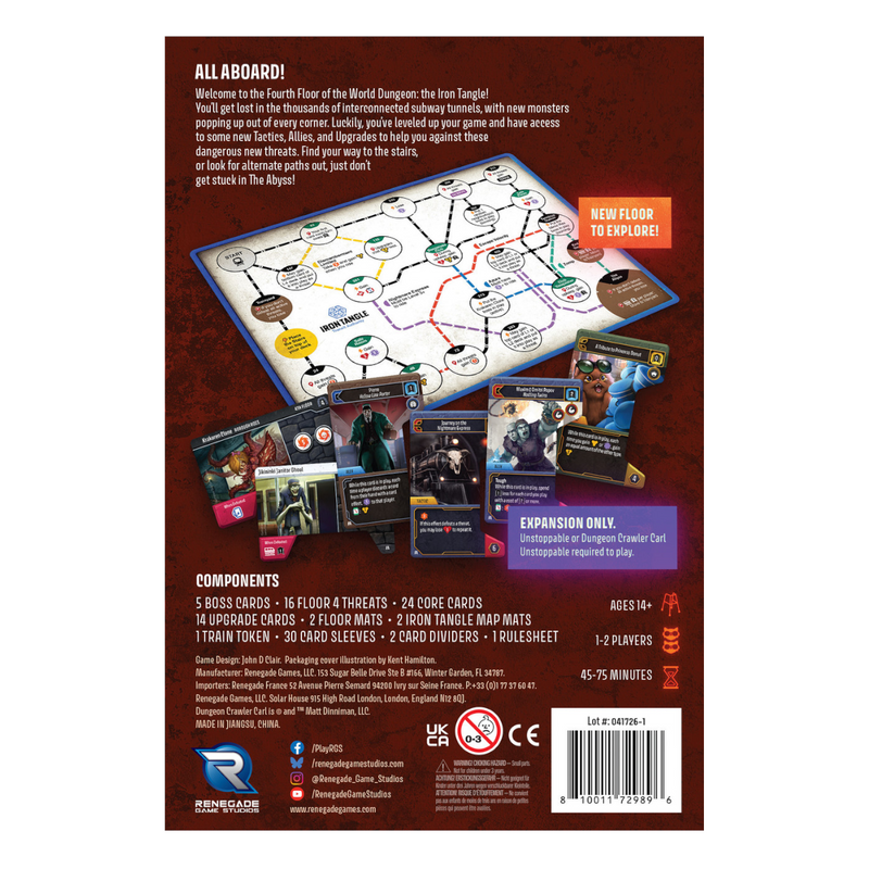 Dungeon Crawler Carl Unstoppable: Iron Tangle Expansion