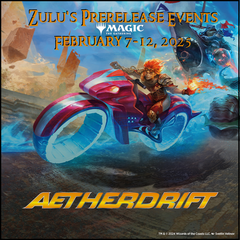 MTG Aetherdrift Prerelease events