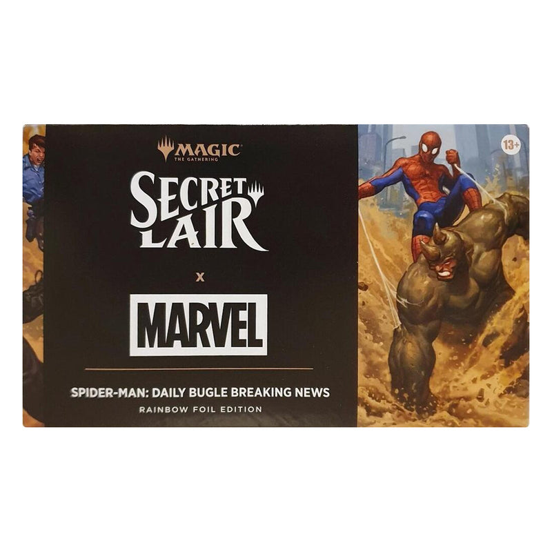 Magic the Gathering: Secret Lair x Marvel: Spider-Man: Daily Bugle Breaking News - Rainbow Foil
