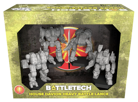 BattleTech: Forcepacks: House Davion Heavy Battle Lance