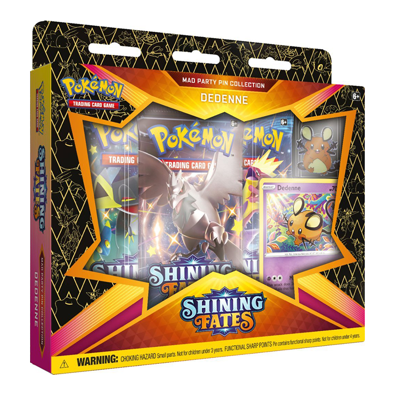 Pokemon TCG: Shining Fates: Mad Party Pin Collections