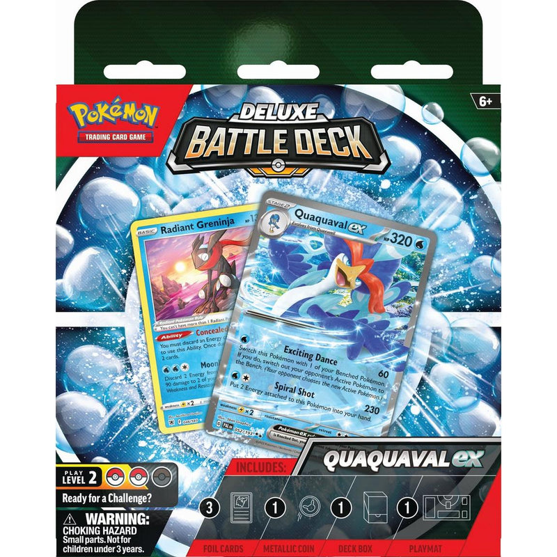 Pokémon TCG: Deluxe Battle Decks: Meowscarada ex and Quaquaval ex