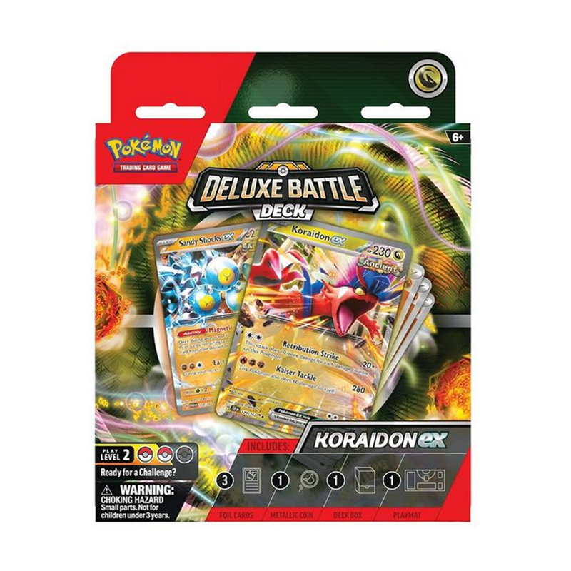 Pokmon TCG: Deluxe Battle Decks: Miraidon ex and Koraidon ex Pokmon TCG: Deluxe Battle Decks: Miraidon ex and Koraidon ex
