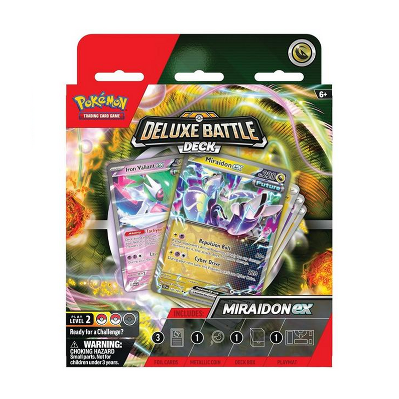 Pokmon TCG: Deluxe Battle Decks: Miraidon ex and Koraidon ex Pokmon TCG: Deluxe Battle Decks: Miraidon ex and Koraidon ex