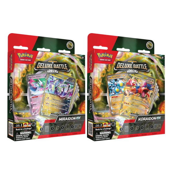 Pokémon TCG: Deluxe Battle Decks: Miraidon ex and Koraidon ex