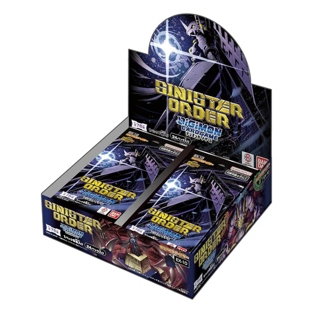Digimon TCG: Extra Booster: Sinister Order Booster Display