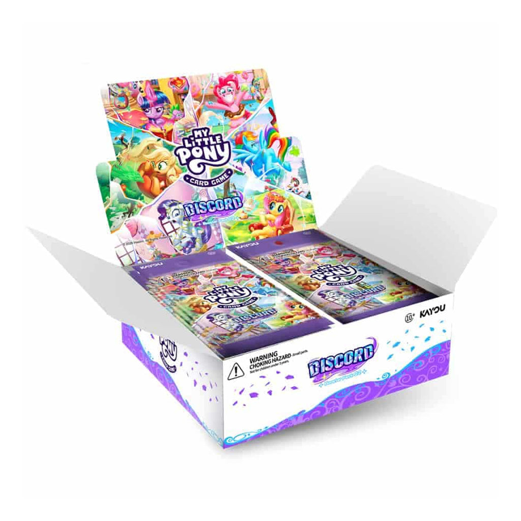 my little pony booster box My Little Pony TCG: Discord (Series 2): Booster Display