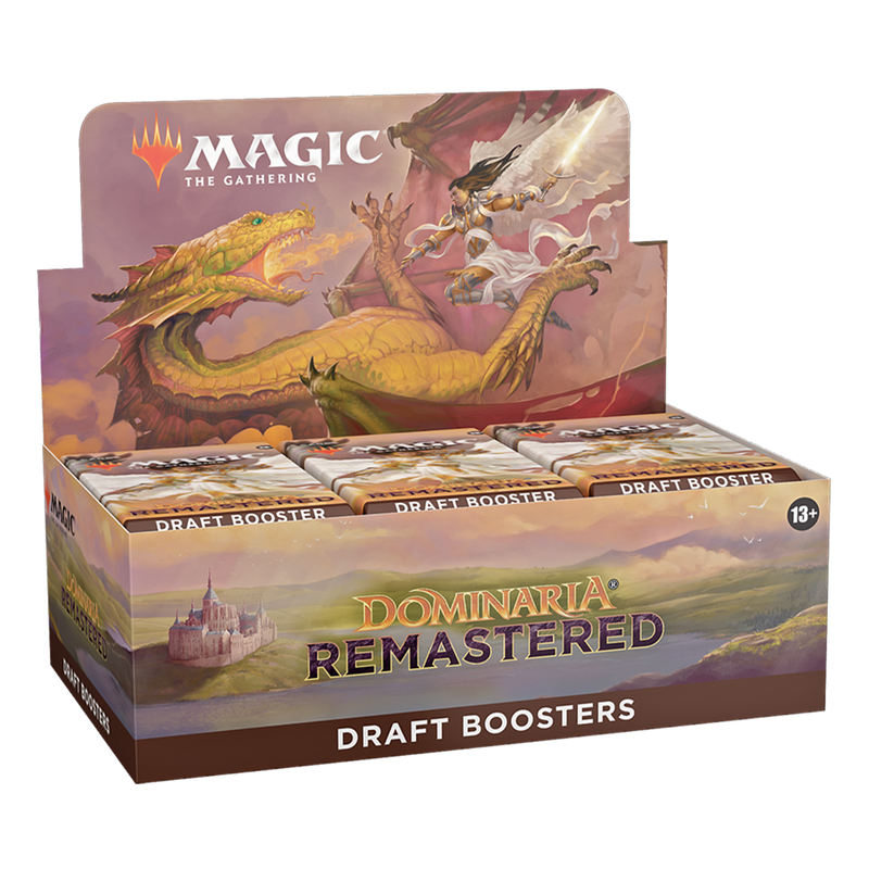 Magic The Gathering: Dominaria Remastered Draft Booster Display