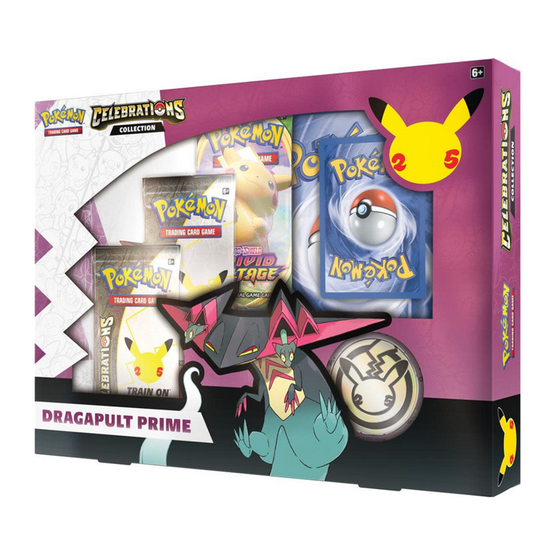 Pokemon Celebrations Collection, Dragapult Prime variant.