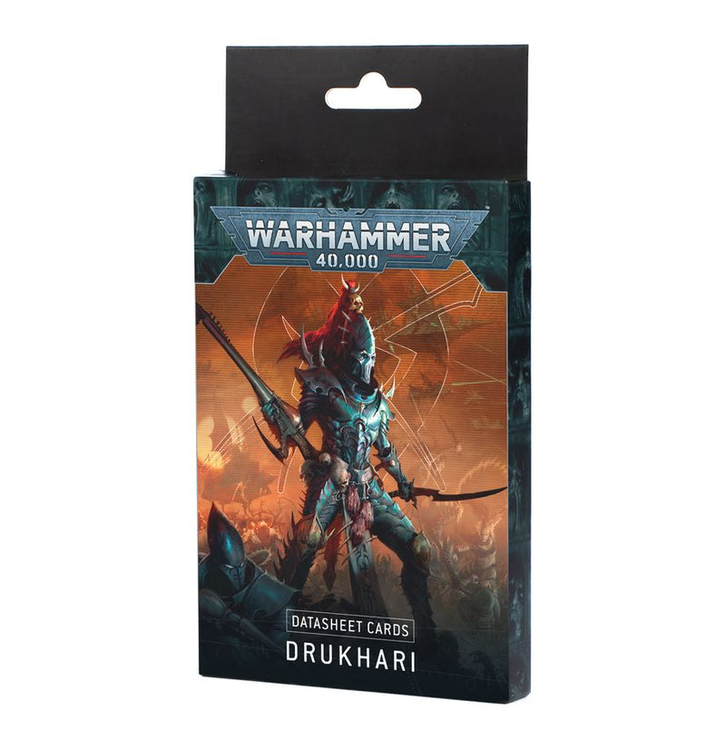 Warhammer 40000: Drukhari: Datasheet Cards