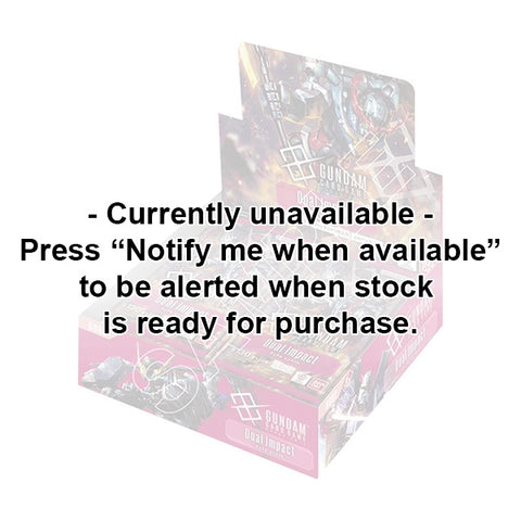 Gundam Card Game: Dual Impact Booster Box