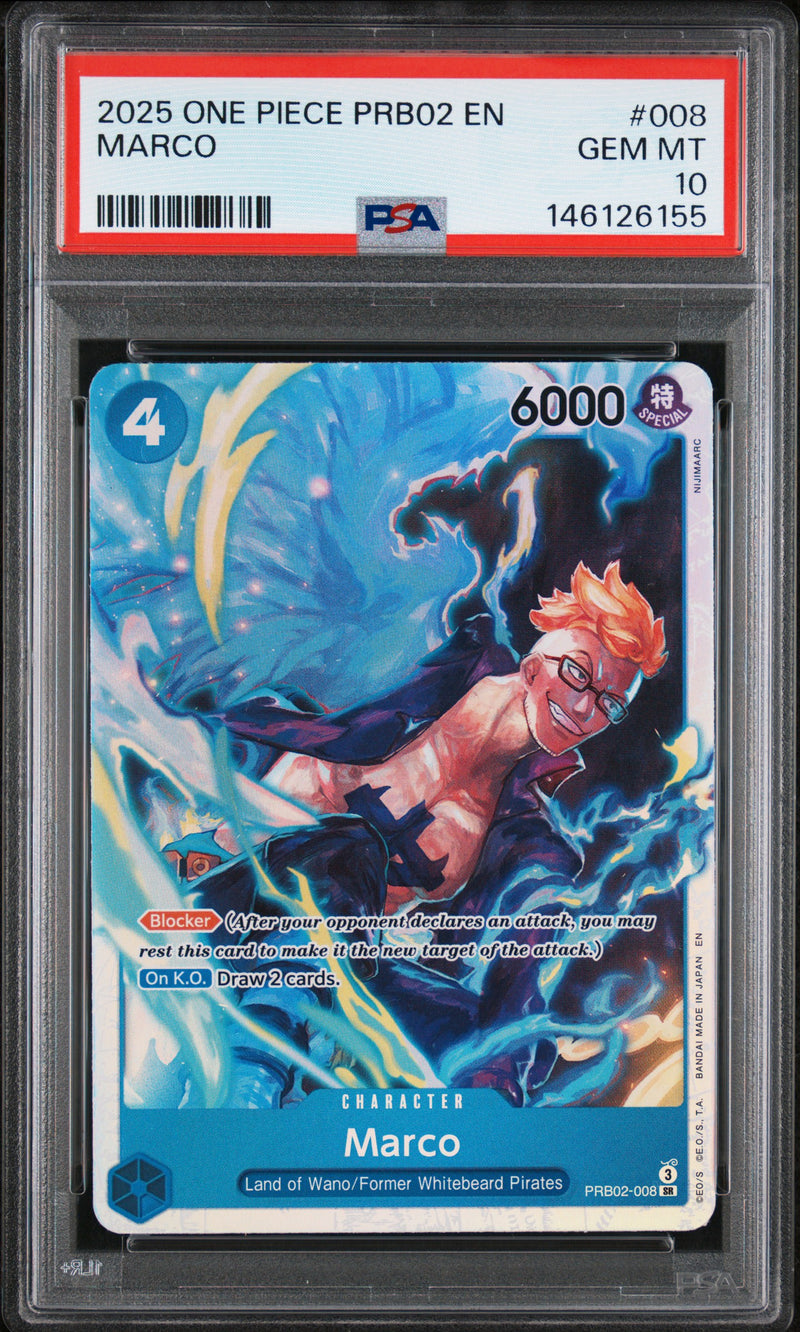PSA GEM MT 10 Marco [Prb02-Premium Booster -The Best- Vol.2] - 146126155