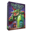 Box of 'Emerald Skules' by Steven Dast with a green goblin character on a purple background.