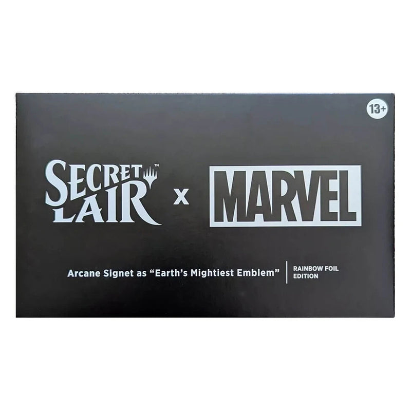 Magic the Gathering: Secret Lair x Marvel: Arcane Signet as "Earth's Mightiest Emblem": Rainbow Foil Edition