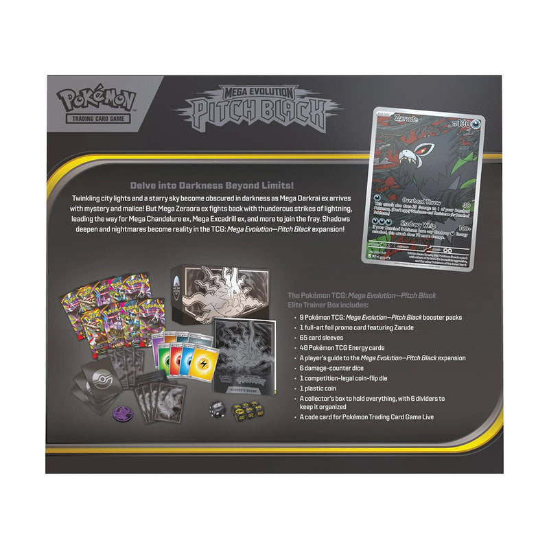 Pokémon TCG: Pitch Black: Elite Trainer Box