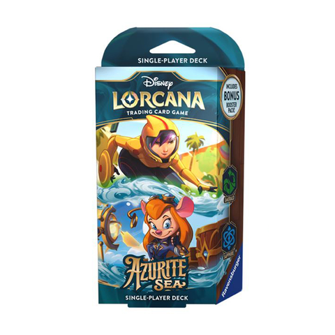 Lorcana TCG: Azurite Sea: Starter Deck - Emerald & Sapphire