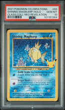 PSA GEM MT 10 Shining Magikarp (66/64) [Celebrations: 25th Anniversary - Classic Collection] - 101161364