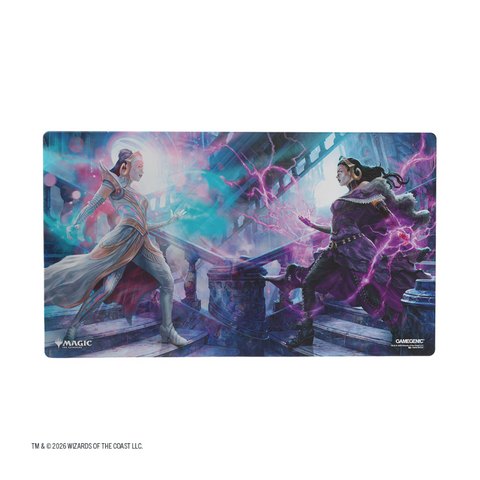 Magic the Gathering: Reality Fracture: Gamegenic: Shiny Playmat: Liliana, Devouted Healer/Liliana Callous Necromancer