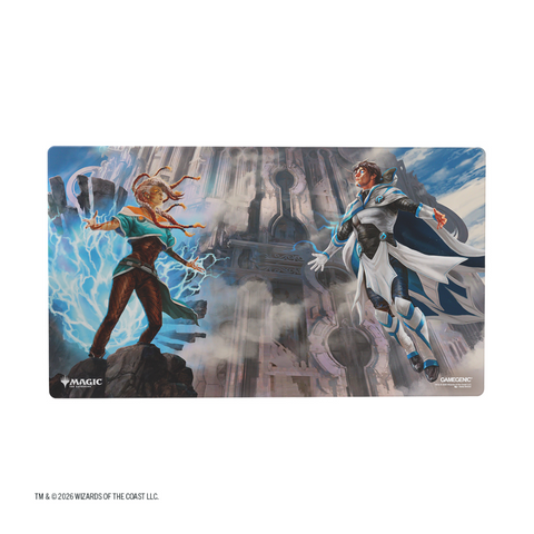 Magic the Gathering: Reality Fracture: Shiny Playmat: Tam Beleren, Conflicted/Jace, Building Realities