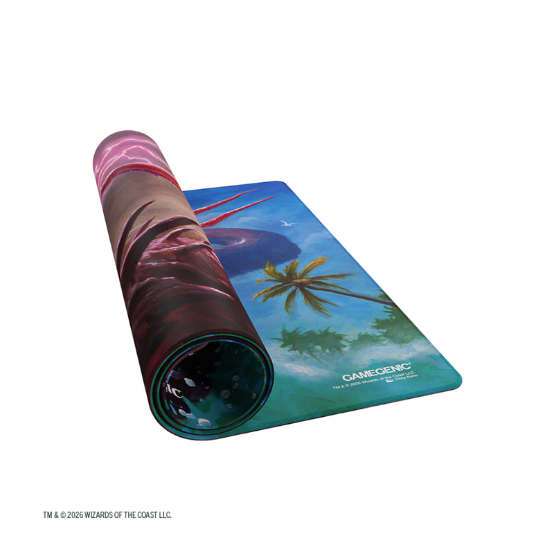 Magic the Gathering: Reality Fracture: Gamegenic: Double-Sided Playmat: Kiora of Salt and Sand/Kiora of Fire and Ashes