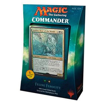 Magic the Gathering: Commander 2017 Deck: Feline Ferocity