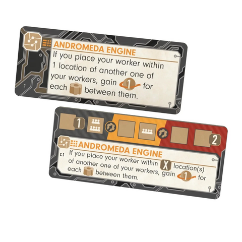 Galactic Cruise: Andromeda's Edge Technology Tiles