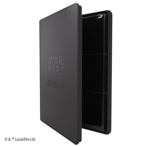 Star Wars Unlimited: Zip-Up Album 18-Pocket: Black