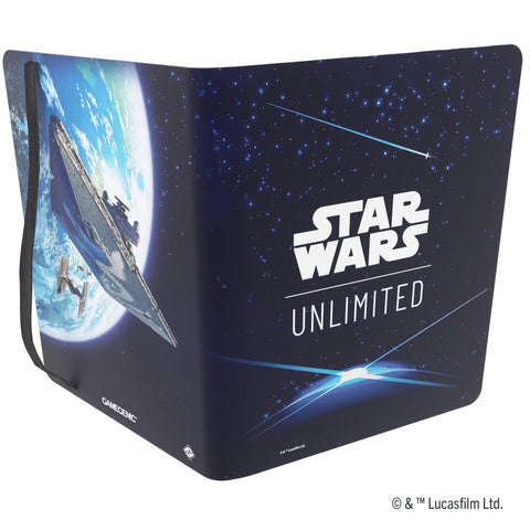 Star Wars Unlimited: Casual Album 18-pocket: Card Back Blue