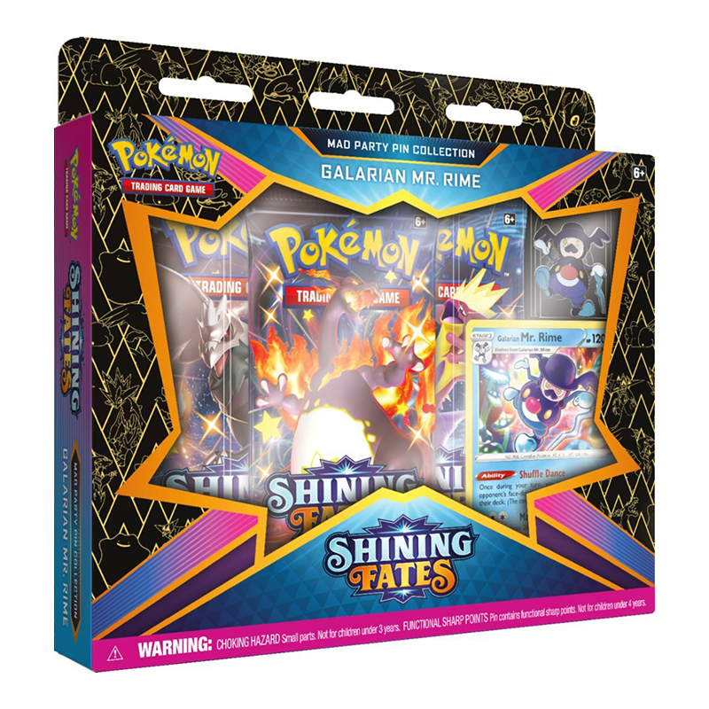 Pokemon TCG: Shining Fates: Mad Party Pin Collections
