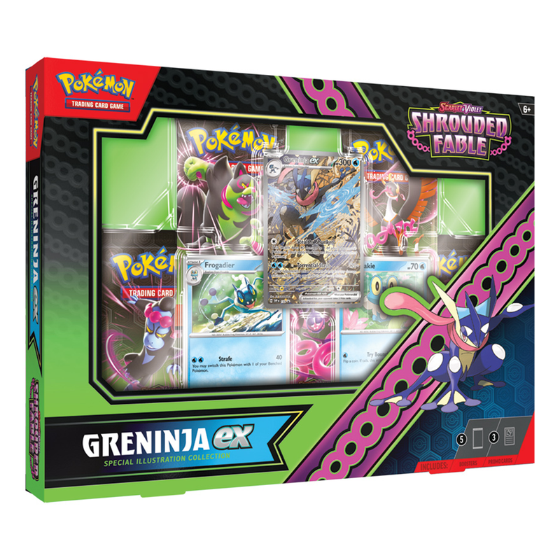 Pokémon TCG: Shrouded Fable: Kingdra ex & Greninja ex Special Illustration Collections