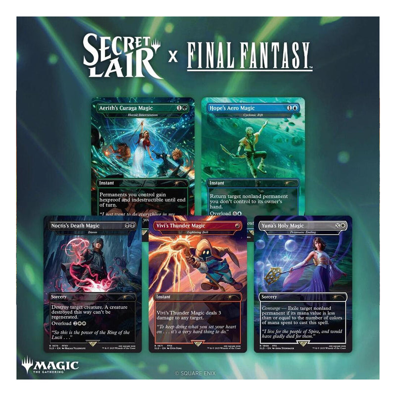 Magic the Gathering: Secret Lair x FINAL FANTASY: Grimoire
