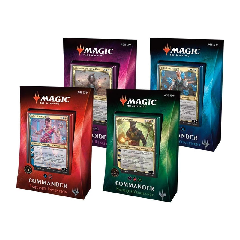 Magic: The Gathering - Commander 2018 Adaptive Enchantment Magic: The Gathering - Commander 2018 Adaptive Enchantment