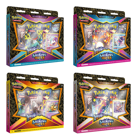 Pokemon TCG: Shining Fates: Mad Party Pin Collections