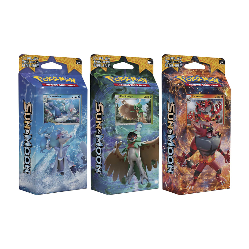 Pokemon TCG: Sun & Moon Theme Decks