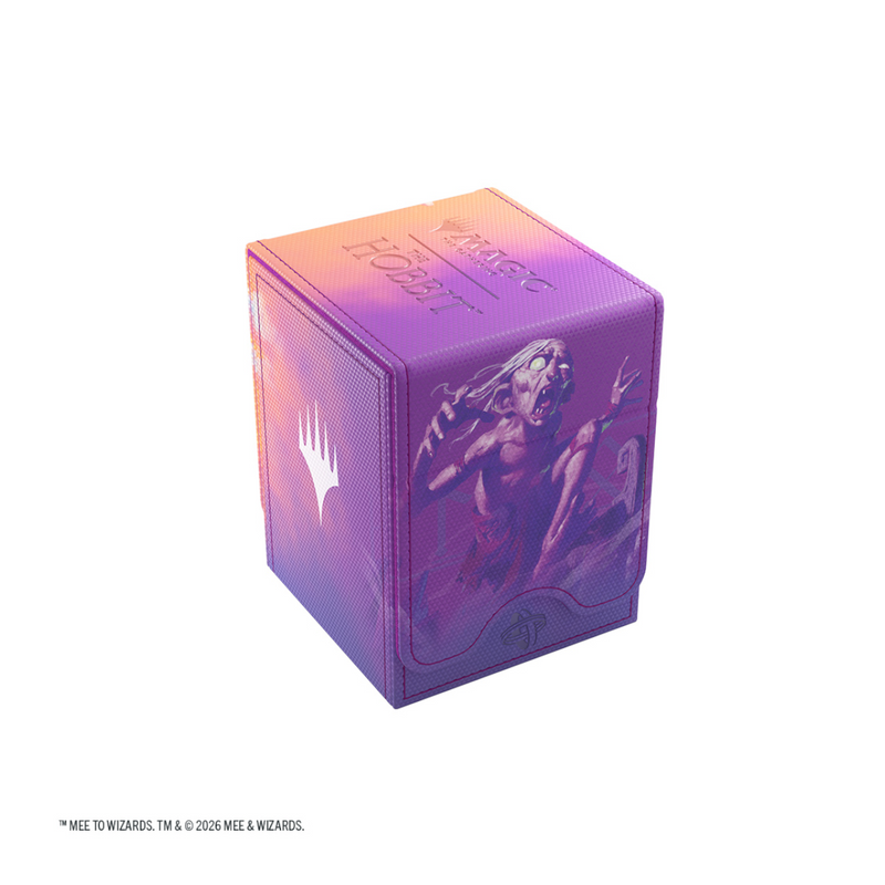 Magic the Gathering: The Hobbit: Gamegenic: Squire 80+ XL - Gollum, Riddle Master/The Lonely Mountain