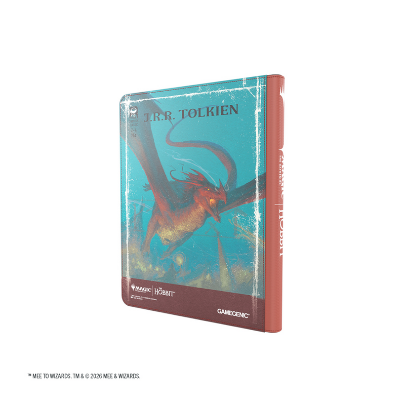 Magic the Gathering: The Hobbit: Gamegenic: Zip-Up Album: 18-Pocket: The Arkenstone/Smaug, Worm of Dread