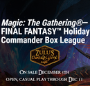 MTG Final Fantasy HOLIDAY Commander Box League w/Yuna promo
